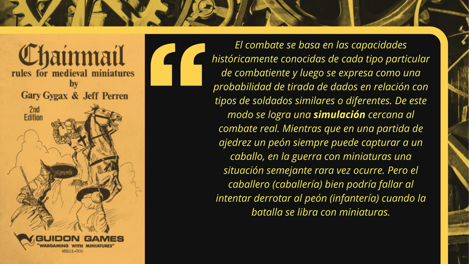 Chainmail, Blackmoor y The Forge: legado y rupturas